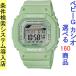 腕時計 レディース ベビーG 560型 クォーツ ケース幅40mm Gライド ポリウレタンベルト モスグリーン/モスグリーン色 Baby-G 112QBLX5603