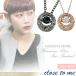  пара колье печать бренд серебряный close to me Hawaiian Dan sing Stone ... cup ru пара look модный подарок . покупка 