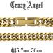 �약�l�b�N���X 6�� �_�u�� �S�[���h�J���[ �����Y ��5.7mm 50cm �T�[�W�J���X�e�����X �u�����h �J�b�g �L�w�C �`�F�[���̂� �� �v���[���g ����