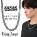 �약�l�b�N���X 6�ʃ_�u�� ��5.4mm 50cm �u���b�N �� �T�[�W�J���X�e�����X �l�b�N���X�`�F�[�� �u�����h �N���C�W�[�G���W�F�� Crazy Angel ����