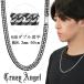 �약�l�b�N���X 6�ʃ_�u�� ��6.3mm 60cm �u���b�N �� �T�[�W�J���X�e�����X �l�b�N���X�`�F�[�� �u�����h �N���C�W�[�G���W�F�� Crazy Angel ����