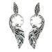  wing Heart пара колье ( цепь нет ) подвеска с цепью колье очарование серебряный 925 пара аксессуары колье перо перо перо . покупка 
