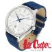 Lee Cooper リークーパー 腕時計 メンズ ブランド デニム レザーベルト ネイビー LC06290.339 時計 Lee Cooper リークーパー