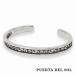PUERTA DEL SOL Scroll Bangle прокрутить Tang . узор браслет серебряный 950 унисекс серебряный аксессуары серебряный SV950 Britannia серебряный 