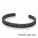 PUERTA DEL SOL Scroll Bangle прокрутить Tang . узор браслет черный серебряный 950 titanium покрытие унисекс серебряный аксессуары серебряный SV950