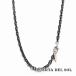 PUERTA DEL SOL �����ׂ� �J�b�g�A�Y�L �V���o�[�`�F�[�� �l�b�N���X�`�F�[�� �u���b�N 40cm �V���o�[925 �`�^���R�[�e�B���O ���j�Z�b�N�X ����