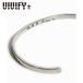 VIVIFY Bb fai аксессуары браслет браслет серебряный Back Hallmarks Bangle Mirror finish Narrow