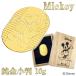  Disney Mickey оригинальный золотой маленький штамп 10g Mickey Mouse оригинальный золотой маленький штамп K24 Gold оригинальный золотой товар 24 золотой счастливый случай Disney официальный официальный товары 