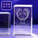 .. сувенир название inserting теннис сувенир сообщение печать 3D теннис crystal пресс-папье стекло блок высота 100mm скульптура плата включая |NKTR-0263