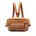  Gucci GG парусина LA Angel s patch сумка "body" рюкзак 536842 желтохвост k красный бежевый парусина GUCCI [ б/у ]