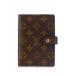  Louis Vuitton монограмма Agenda PM блокнот R20005 Brown PVC кожа женский LOUIS VUITTON [ б/у ]