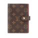  Louis Vuitton монограмма Agenda PM обложка для записной книжки R20005 Brown PVC кожа женский LOUIS VUITTON [ б/у ]