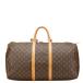  Louis Vuitton монограмма ключ poru55 сумка "Boston bag" M41424 Brown PVC кожа женский LOUIS VUITTON [ б/у ]