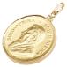 K22 Gold K18YG желтое золото 1/4oz Crew Galland золотая монета монета springs bok юг Africa подвеска с цепью б/у 