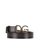  Dolce and Gabbana DG Logo ремень 95.38 BC3981 чёрная кожа мужской DOLCE&amp;GABBANA [ б/у ]