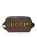  Gucci 100 anniversary commemoration Logo сумка-пояс 602695 Brown кожа мужской GUCCI [ б/у ]