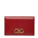  Salvatore Ferragamo gun chi-ni футляр для карточек чехол для пропуска красный кожа женский Salvatore Ferragamo [ б/у ]