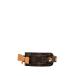  Louis Vuitton монограмма латунь reporuto адрес лента именная бирка браслет M92577 Brown PVC LOUIS VUITTON [ б/у ]