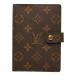  Louis Vuitton монограмма Agenda PM органайзер R20005 Brown PVC кожа женский LOUIS VUITTON [ б/у ]