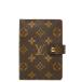  Louis Vuitton монограмма Agenda PM обложка для записной книжки R20005 Brown PVC кожа женский LOUIS VUITTON [ б/у ]
