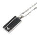  Armani Eagle Logo plate цепь подвеска колье EGS2031040 черный silver metallic ru мужской ARMANI [ б/у ]