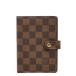  Louis Vuitton Damier Agenda PM обложка для записной книжки R20700 Brown PVC кожа женский LOUIS VUITTON [ б/у ]