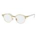  RayBan Logo очки RB4246 Gold прозрачный пластик металлизированный женский Ray-Ban [ б/у ]