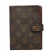  Louis Vuitton монограмма Agenda PM обложка для записной книжки R20005 Brown PVC кожа женский LOUIS VUITTON [ б/у ]