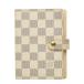  Louis Vuitton Damier azur Agenda PM обложка для записной книжки R20706 белый PVC кожа женский LOUIS VUITTON б/у 