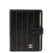  Chanel mado moa zeru Agenda здесь Mark обложка для записной книжки чёрная кожа женский CHANEL б/у 
