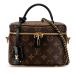  Louis Vuitton монограмма vanitiNV PM косметичка цепь сумка на плечо 2WAY M45165 Brown LOUIS VUITTON [ б/у ]
