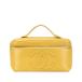  Chanel здесь Mark зеркало имеется косметичка ручная сумочка желтый черная икра s gold женский CHANEL [ б/у ]