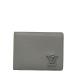  Louis Vuitton aero грамм porutofoiyumyuruti тянуть футляр для карточек двойной бумажник M81026 серый кожа LOUIS VUITTON [ б/у ]