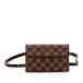  Louis Vuitton Damier небольшая сумочка f Rolland чай n сумка-пояс поясная сумка N51856 Brown женский LOUIS VUITTON [ б/у ]