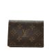  Louis Vuitton монограмма japon солнечный ga бассейн чехол для пропуска футляр для карточек футляр для визитных карточек M60530 Brown PVC LOUIS VUITTON [ б/у ]