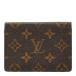 Louis Vuitton монограмма poruto2karutoveru TIKKA ru чехол для пропуска чехол для проездного билета M60533 Brown PVC кожа LOUIS VUITTON [ б/у ]