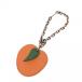 HERMES Hermes orange узор сумка очарование orange женский кожа брелок для ключа AB разряд б/у серебряный магазин 