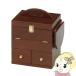  cosme box [ производитель прямая поставка ] Hagi . - gi - la cosme box Brown MUD-6930BR