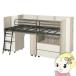  спальная система кровать-чердак ребенок low модель детский bed для взрослых письменный стол стол имеется спальная система стол модный Северная Европа серый 