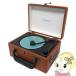 CICONIAchi KONI a retro CD плеер CCD-0010-BR Brown запись плеер способ многофункциональный CD плеер Bluetooth USB память воспроизведение аккумулятор встроенный /srm