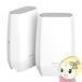 �o�b�t�@���[ Wi-Fi 6E(11ax)�Ή��g���C�o���hWi-Fi���[�^�[ 2401+2401+573Mbps AirStation EasyMesh�y�A�����O�ς� 2��Z�b�g WNR-5400XE6P/2S/srm