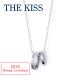THE KISS 2025 год Рождество ограничение пара колье серебряный одиночный товар ограниченное количество ограничение покупка сумка имеется унисекс для мужчин и женщин Рождество подарок 
