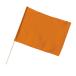  большой флаг orange круглый стержень φ12mm