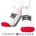 TOMMY HILFIGER トミーヒルフィガー 日本製 メンズ ソックス 靴下 サイド ボーダー柄 フットカバー ショートソックス ポイント10倍