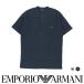 50%OFF Emporio Armani застежка с планкой рубашка с коротким рукавом мужской t рубашка внутренний WAFFLE TERRY EMPORIO ARMANI 54045657