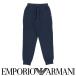 50%OFF Emporio Armani тренировочный длинные брюки мужской STRECH PIQUET TERRY TROUSERS EMPORIO ARMANI 54095740