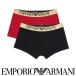 50%OFF Emporio Armani боксеры передний ..SHINY LOGO автомобиль i колено Logo EU размер мужской мужчина бренд нижний одежда EMPORIO ARMANI 54095959