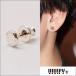 ӥӥե VIVIFY ԥ K18ɥݥ СK18goldpost Hammered Circle Pierce