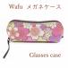  японский стиль очки кейс легкий soft сумка модель цветочный принт 