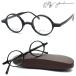 [john lennon] John Lennon JL-6017 col.1 очки раз есть кроме того, раз нет линзы стандартное оборудование [ стандартный товар ] сделано в Японии Boston раунд круг очки бесплатная доставка 